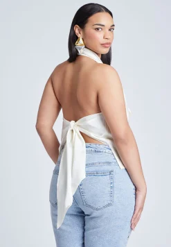 Satin Halter Top