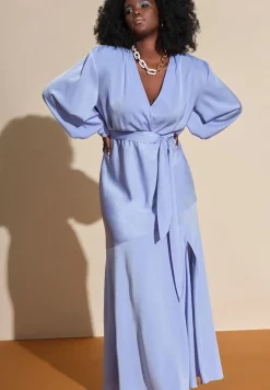 Satin Maxi Dress