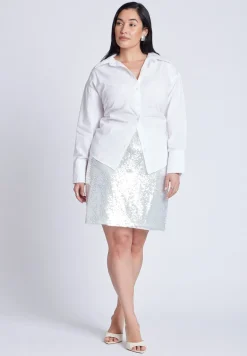 Sequin Mini Skirt