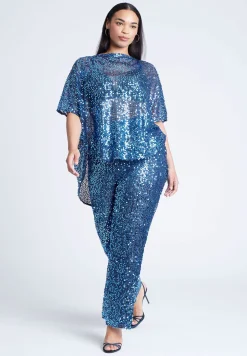 Sequin Poncho