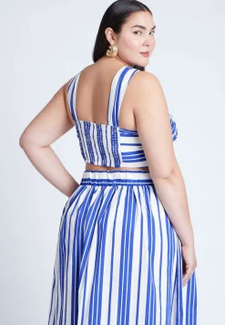 Split Strap Crop Top