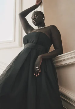 Strapless Crinoline Dress