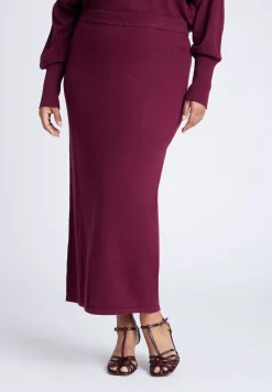 Sweater Column Skirt