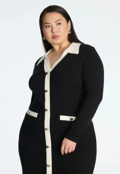 Sweetheart Sweater Dress