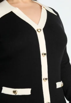 Sweetheart Sweater Dress