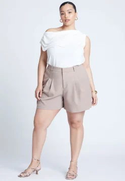 The Fluid Crepe Short