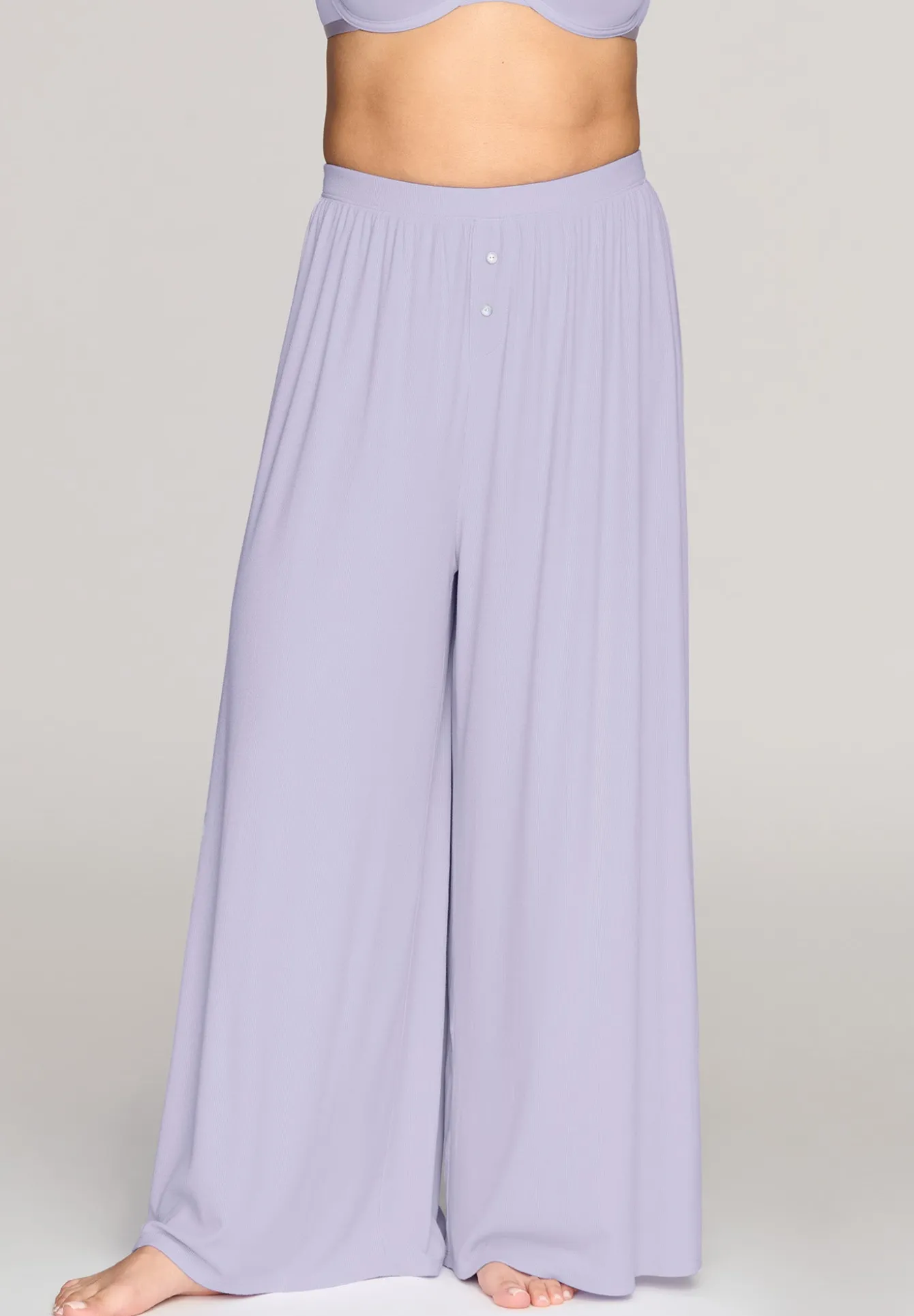 The Lounge Pant - Modal Silk Rib