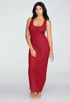 The Midi Dress - Modal Silk Rib