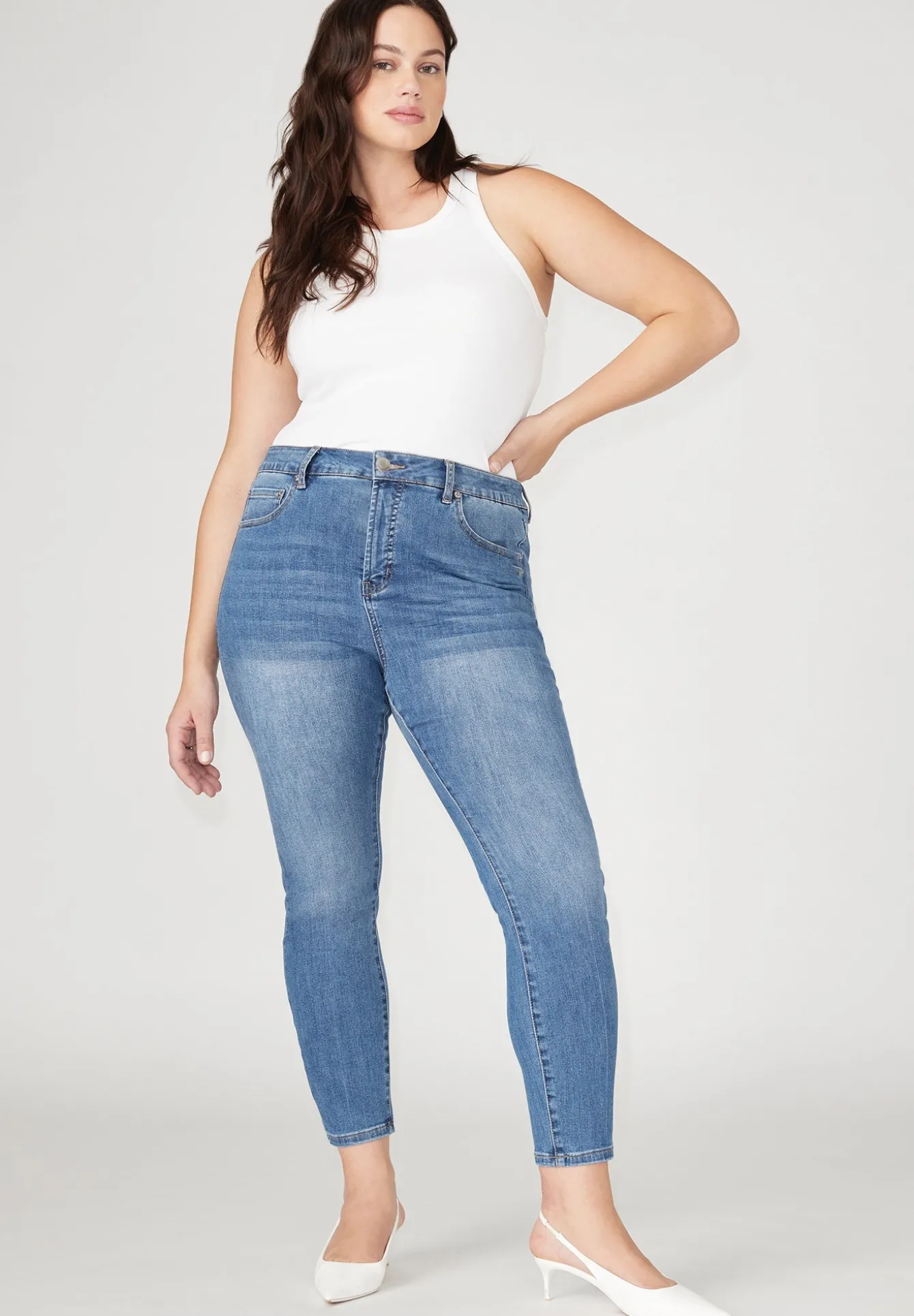 The Morgan Super Stretch Skinny Leg Jean