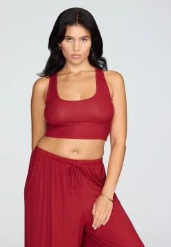 The Scoop Neck Tank - Modal Silk Rib