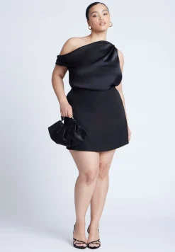 Twisted Satin Top