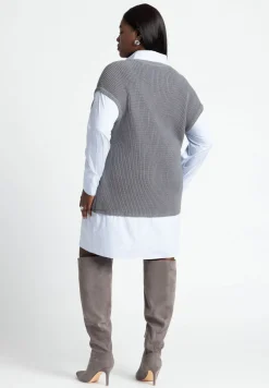 Twofer Shirt Dress