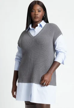 Twofer Shirt Dress