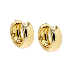 Wide Huggie Earring
