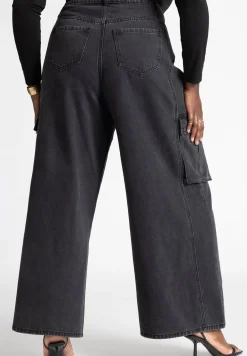 Wide Leg Cargo Jean