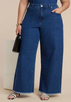 Wide Leg Comfort Stretch Jean